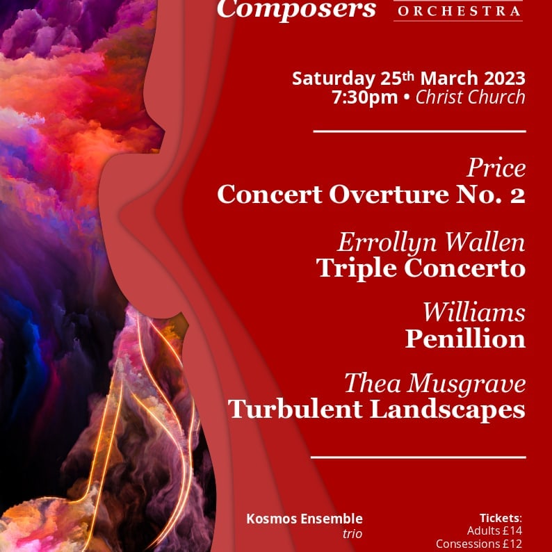 Today is our concert! 7.30pm Christchurch, Northampton. Tickets available online nso.org.uk

#Northampton #liveconcert #concert #music #ClassicalMusic #womencomposers @NN_BestSurprise @NNwhatson @NrthmptonEvents @KosmosEnsemble #Northamptonshire