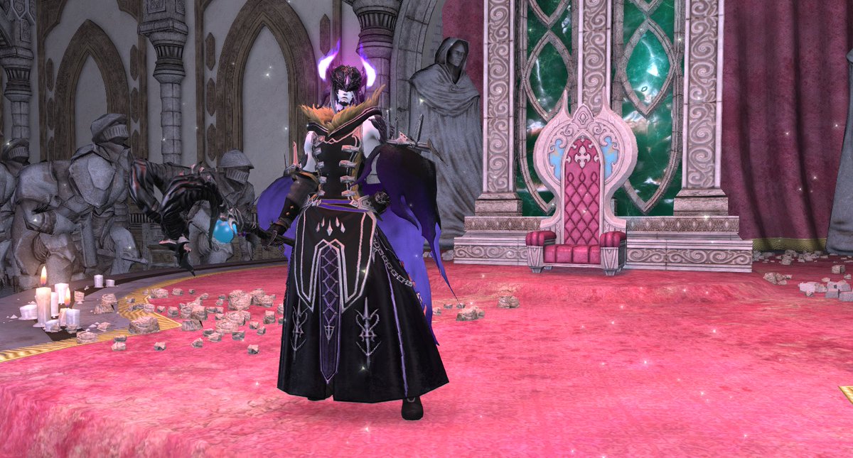 PixieParticle's tweet photo. I give you #Maleficent in #ffxiv https://t.co/0wyGlTDEWs