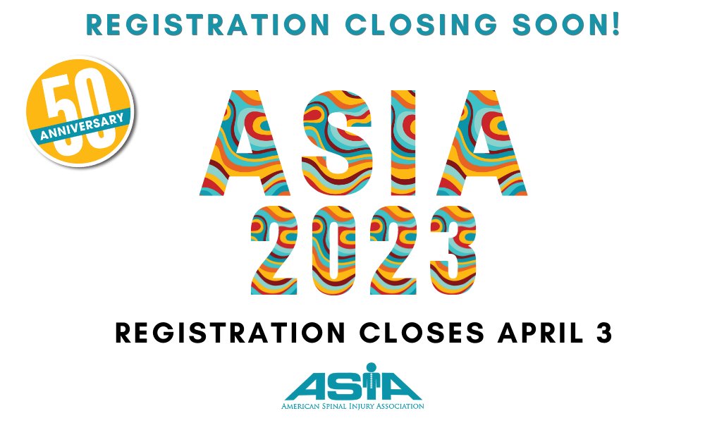 ASIA_spine's tweet photo. Registration is Closing Soon! Celebrate our 50th Anniversary with fellow SCI Peers at the stunning InterContinental Buckhead.
Details here:
https://t.co/hS8pDfrDjI
#ASIA2023atl #ASIAspinal2023 #ASIA2023SCIMeeting #IntercontinentalBuckhead #ATL #50thAnniversary https://t.co/dVYO2WD8zw