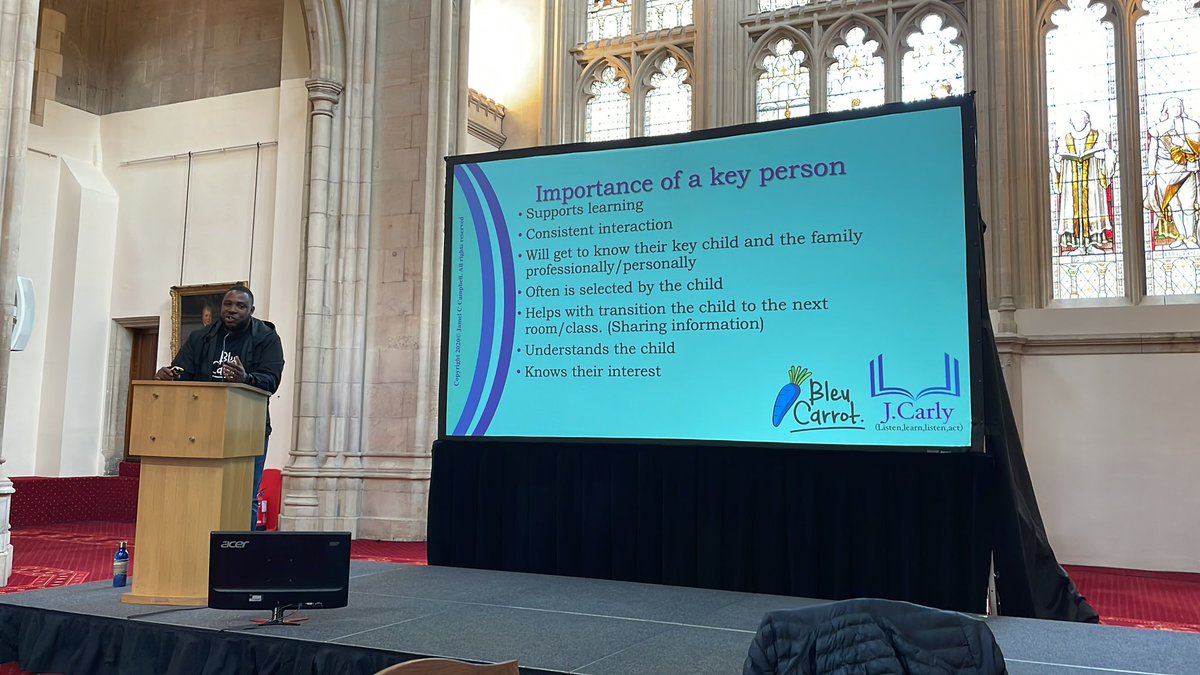 MctavishAnni's tweet photo. A big appreciation and acknowledgment of the #keyperson approach and the importance of positive relationships in the #EYFS @JamelCarly @cityoflondon https://t.co/PbplK1vltR
