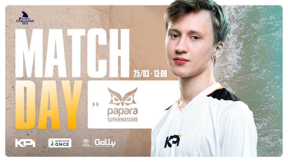 KPI_WORLD's tweet image. ¡Seguimos nuestro camino por el Main Event de @kamk_gg! 🔥

🏆 #SurfsharkVALORANTChallenge // Cuartos de Final // BO3
⏰ 13:00
🆚 @supmass 

💻 twitch.tv/KhanDBL 

¡Os esperamos en el Stream! #KPIOnTop ✌️