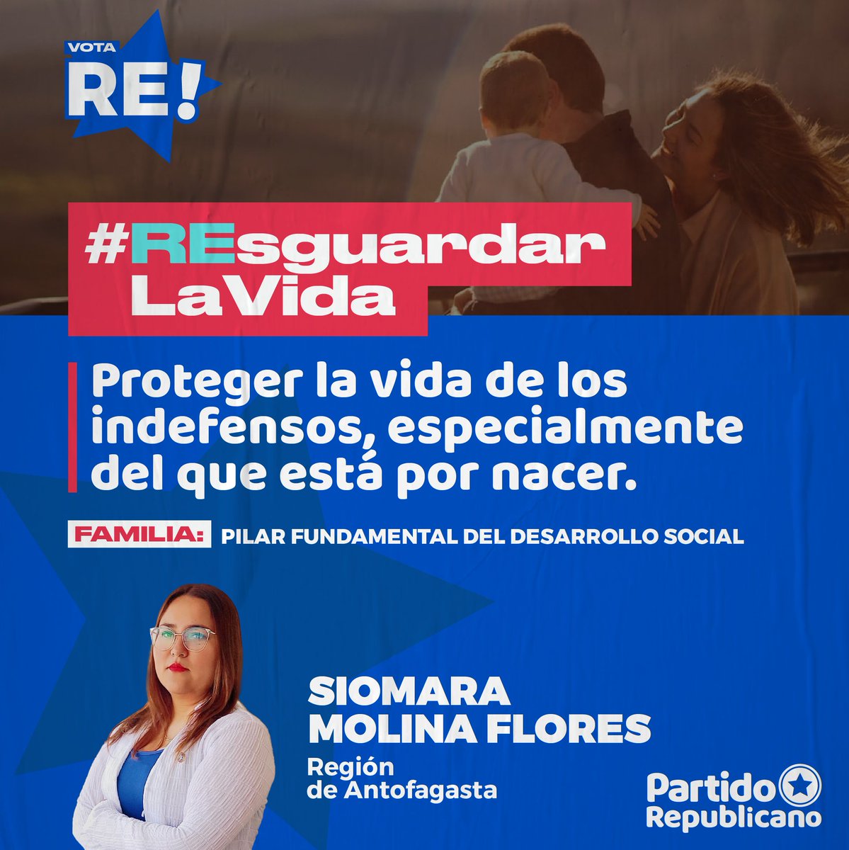 Hoy 25 de Marzo, en el Día del niño que está por nacer, queremos que se sepa cuan necesario es #ResguardarLaVida desde la concepción y que esto quede plasmado en nuestra Constitución.  

#LaFamiliaEsElPilar #DefendamosLaVida
#SalvemosLas2Vidas 
#SoloQuedaRepublicanos