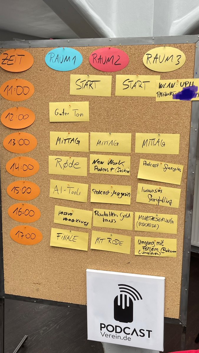 pepperman's tweet photo. Samstag-Sessions des #podcamp23 https://t.co/mbWt0QcNm6