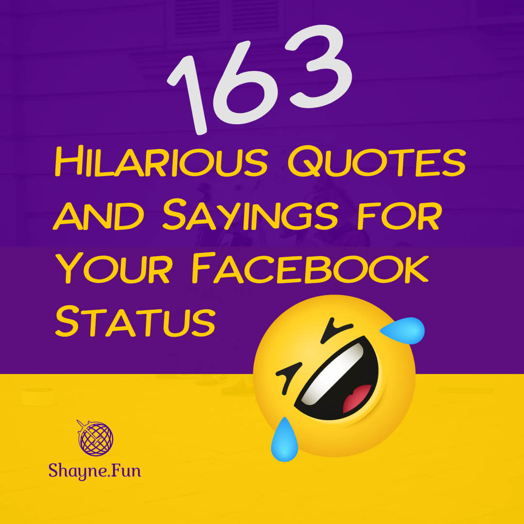 ShayneFun's tweet image. Facebook is a fridge. When you are alone, you open it to see if there is anything there.

shayne.fun/funny-quotes-s…
#humor #FaceBookHumor