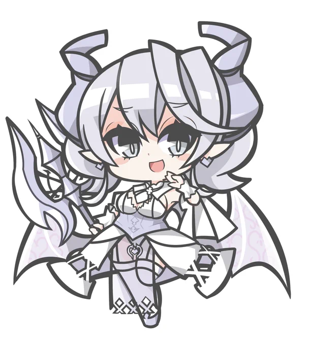 強謙イベでアクキーにする予定の白銀の城のラビュリンス #OCGファンアート 