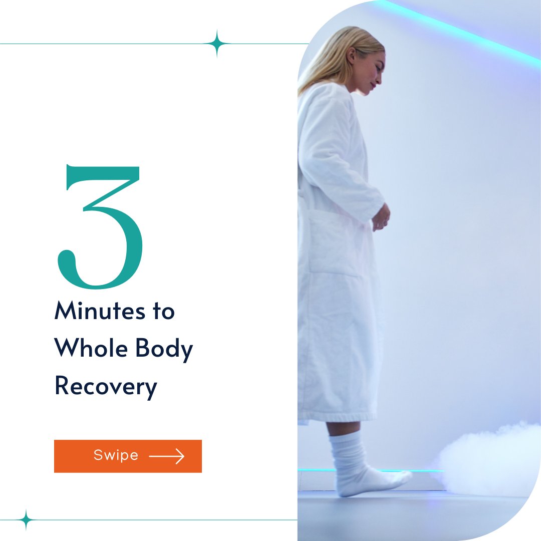 InfinityCryo's tweet photo. Have you tried whole body cryotherapy yet? ❄️ Our chamber can help you feel more energized, improve your sleep, and reduce inflammation. Read more about the benefits of whole body cryotherapy here #InfinityCryo #WellnessBenefits https://t.co/9u7cJ0kyvA