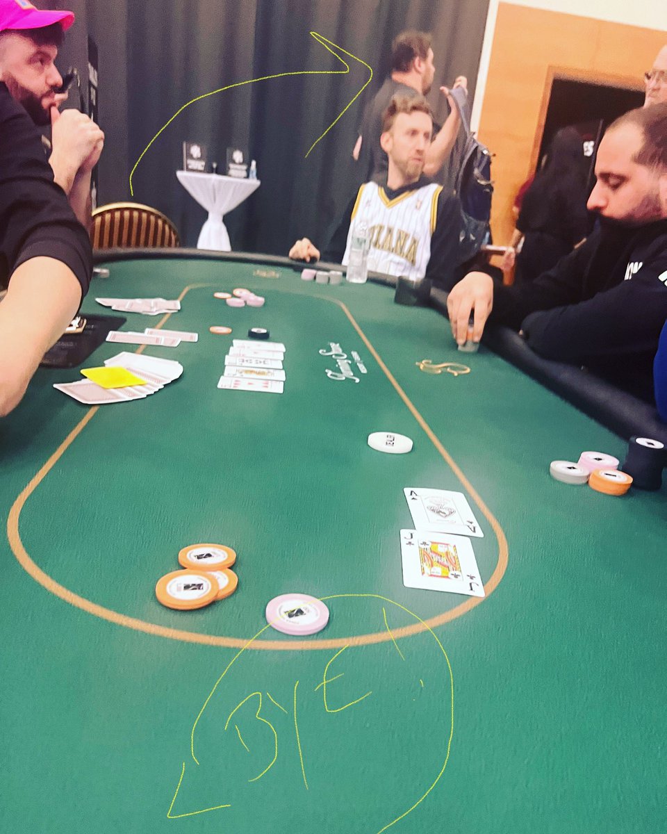 And here’s a pic to memorialize what’s likely to be my greatest poker achievement of my life…despite my sub optimal play, <a href="/shaundeeb/">shaun deeb</a> was momentarily no match for me…jk. I lucked out…