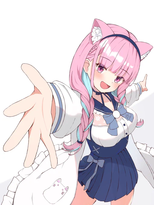 あ、線画被っちょる微修正〜〜 