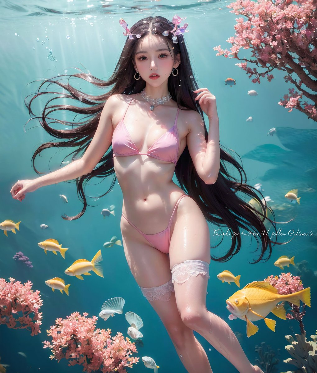 diaoxie's tweet photo. Underwater girl
Thanks for 4k follow!
im nothing without u guys! 🥰
Model:
Chilloutmix by @TASUKU2023
Dalcefo by @Dalcefo1
Inspiration:
@HAIGraphics @ngocanhnguyenho @Windgirl2003 @mogu12450
#AI #AIイラスト #AIart #stablediffusion #ChilloutMix #underwater #ocean https://t.co/lCAdft9RHv