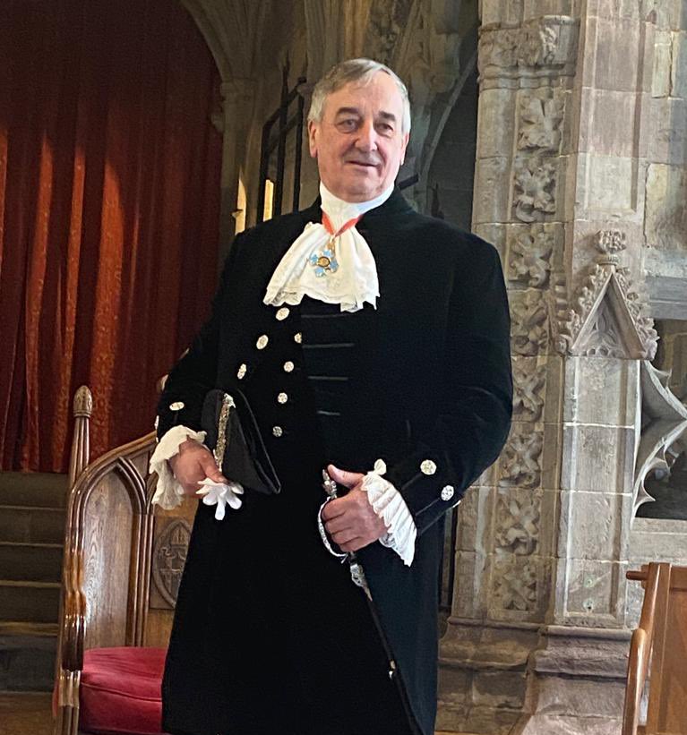 meurigraym's tweet photo. Delighted to have been declared High Sherriff of Dyfed 2023-24 at @StDavidsCath yesterday.

A wonderful occasion and looking forward to the year in office. https://t.co/4uj7T9EXPl