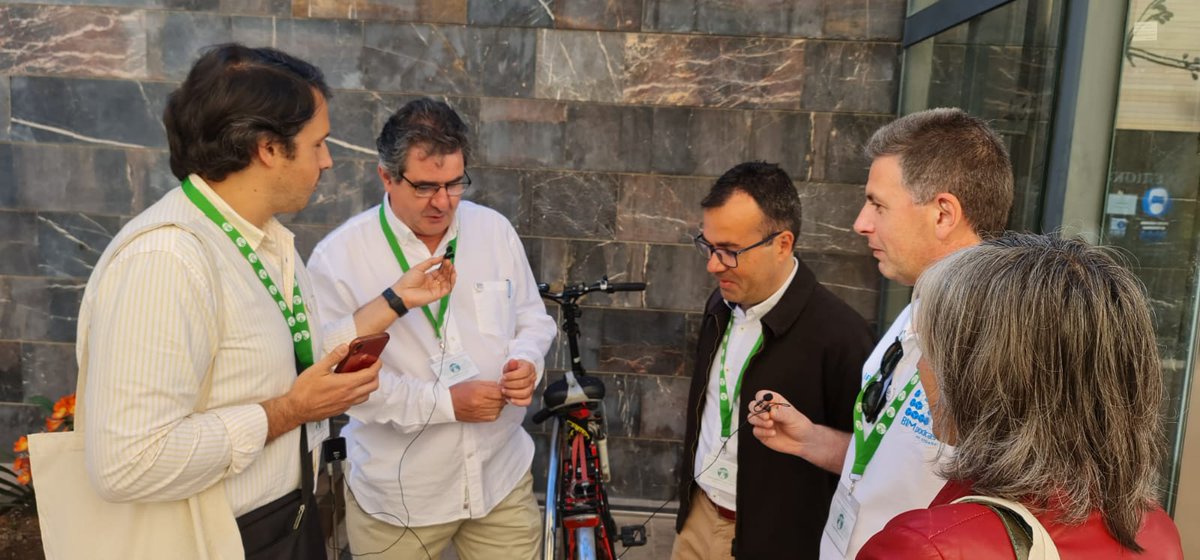 Tenemos a los amigos de bimpodcast cubriendo el evento