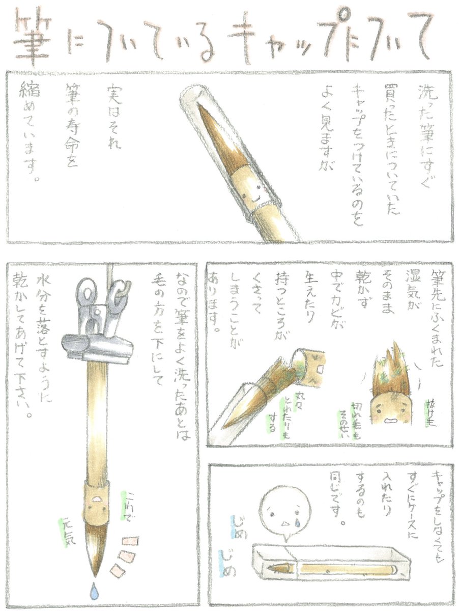 バイト時代に描いたの 