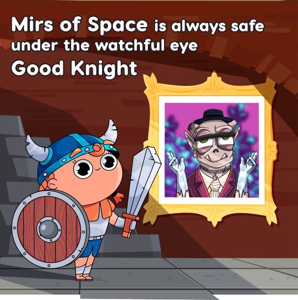 Since Mirs Of Space's inception, we have taken the security of our community very seriously. Mirsians can sleep well & feel safe knowing that @goodknightbot has been securing our discord since the beginning of time with our Discord Architect & Security @Nourekx!