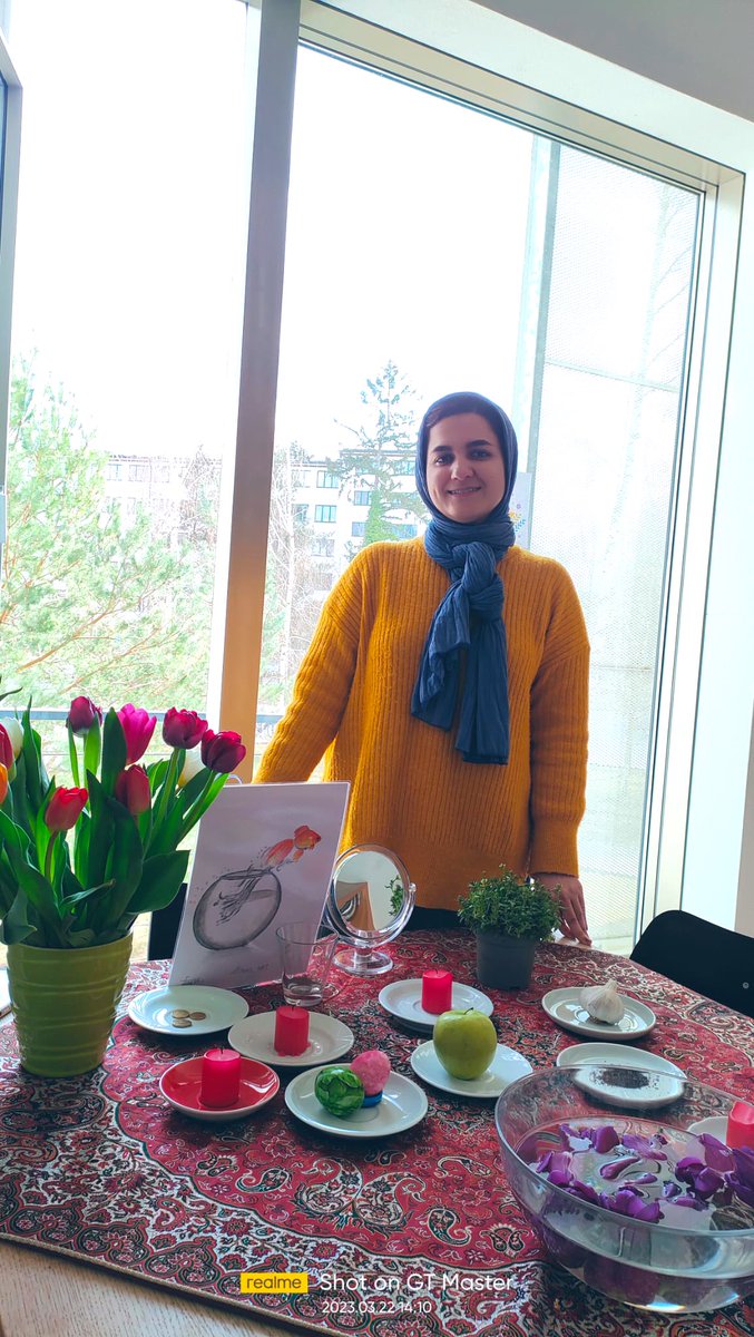 Faezehrahimimd1's tweet photo. Nowruz🌸🌸
I am glad for receiving many kind replies to my email which was sent to @MDC_Berlin members. Informing people about happy events like Nowruz as the start of spring is a beautiful part of our Iranian culture. We celebrated this day in our multicultural @BUFF_MRI group. https://t.co/kljmznRH6Z