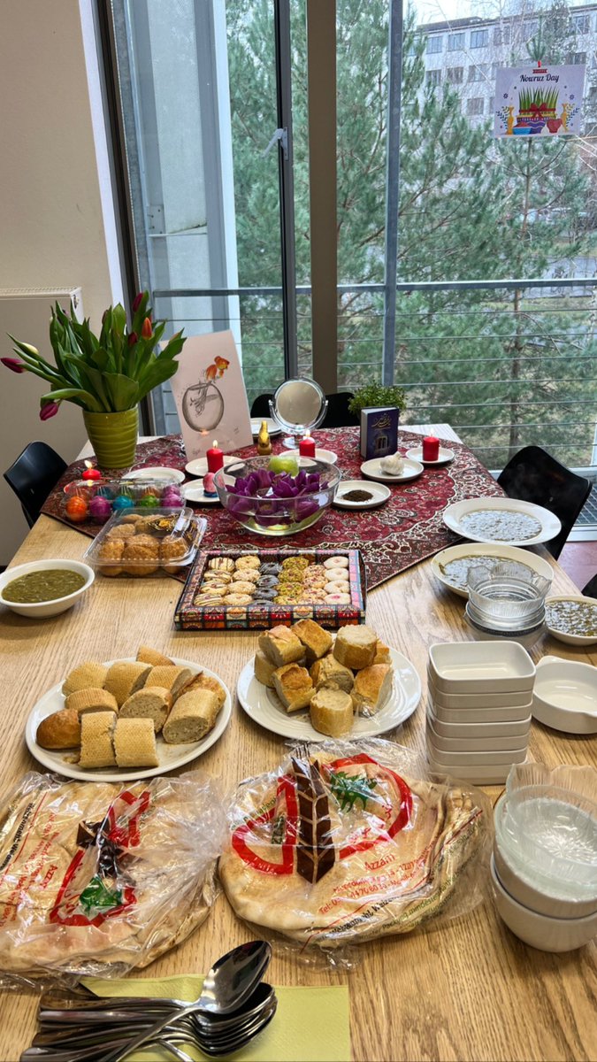 Faezehrahimimd1's tweet photo. Nowruz🌸🌸
I am glad for receiving many kind replies to my email which was sent to @MDC_Berlin members. Informing people about happy events like Nowruz as the start of spring is a beautiful part of our Iranian culture. We celebrated this day in our multicultural @BUFF_MRI group. https://t.co/kljmznRH6Z