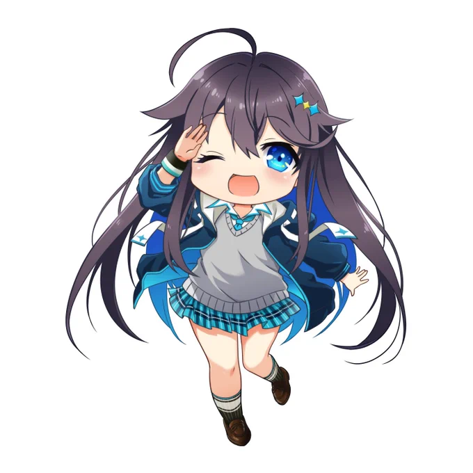 空星きらめさんロングヘア #きら名画 