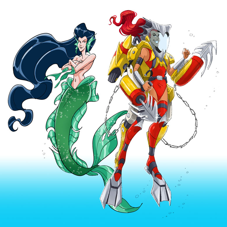 YohannAntoine's tweet photo. Nouvelle collab avec Gregdizer : Orah & Mara !
📖🧜🏻♂️ La BD #Elio est dispo sur ma boutique en ligne (lien en bio)
#cleosupersirene #gregdizer #mermaidorah #mermaid #yohannantoine #armor #armure #sirène #sirene https://t.co/wSGC9Hg1CQ