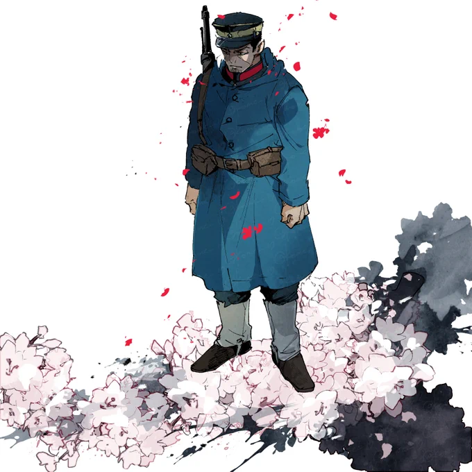 櫻の下 