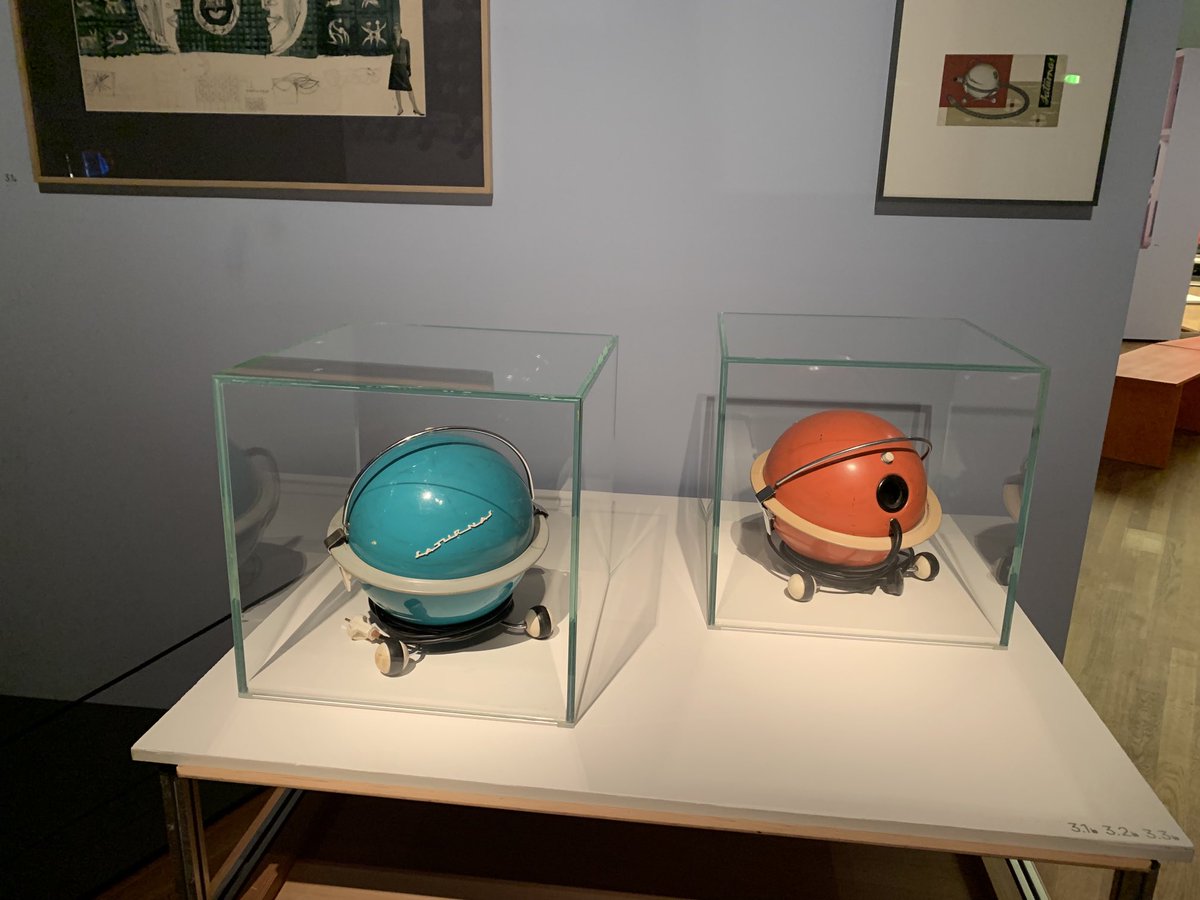 hparzinger's tweet photo. Der Kugelstaubsauger im Systemwettstreit: Impressionen aus der gestern eröffneten europäischen Ausstellung „Retrotopia- Design for Socialist Spaces“ in den Sonderausstellungshallen am #Kulturforum und im #Kunstgewerbemuseum. Dank an das Kuratorium Preußischer Kulturbesitz. https://t.co/PNn2jz71cv