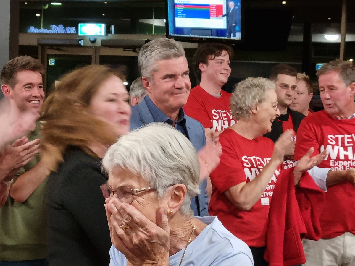 PatrickSBell's tweet photo. The ABC projects @SteveWhan will return to the NSW parliament as the Member for Monaro. Ahead 57-43 with almost 20% counted.
 #nswelection #NSWVotes2023 https://t.co/TlTp2hlciI