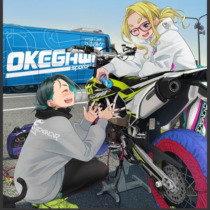 でこメガネちゃんって言うウチの子描いてます!#三億アカウントの中から私を発掘してください 