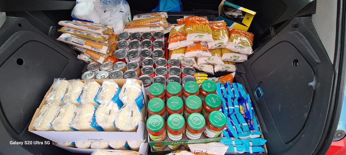 Over the past 6 days whilst I have been recovering, my team have been hard at work, setting up new racking, delivering food parcels to those in need and completing food shops for our food bank. 

Huge thank you to my team for the work done this week! 📦