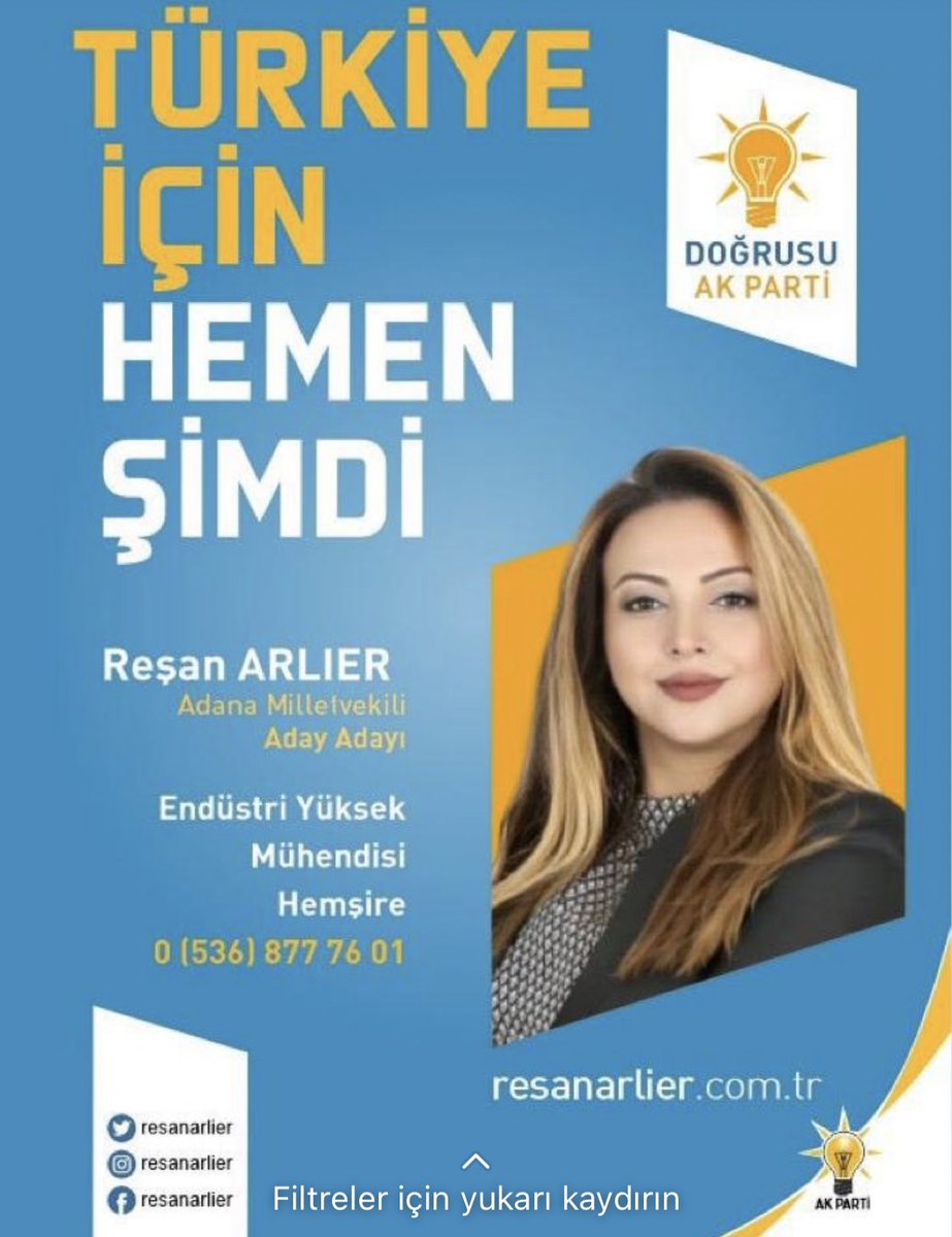 resanarlier's tweet photo. Cumhurbaşkanımız Sn. @RTErdogan ın Başkanlığında #TürkiyeYüzyılı başlıyor.
Yarın değil hemen şimdi.
Hizmet etmek için bu kutlu davada yola çıktık. Dua ve desteklerinizi bekliyorum. https://t.co/d6SY7RbmnH