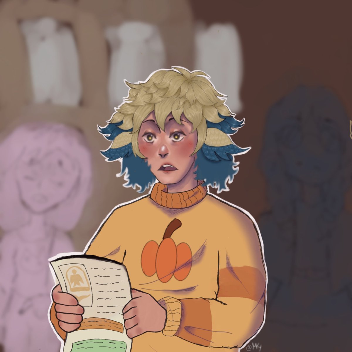 hunterskiddo's tweet photo. FINALLY DONE, I'm trying a more realistic artstyle, what do you think? #VEE #veenoceda #TOH #tohfanart https://t.co/5TXQt5nvBU