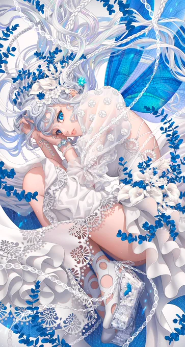 #三億アカウントの中から私を発掘してください 強い女と衣装と草花を描くのが好きです。 