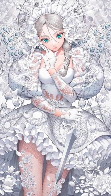 #三億アカウントの中から私を発掘してください 強い女と衣装と草花を描くのが好きです。 