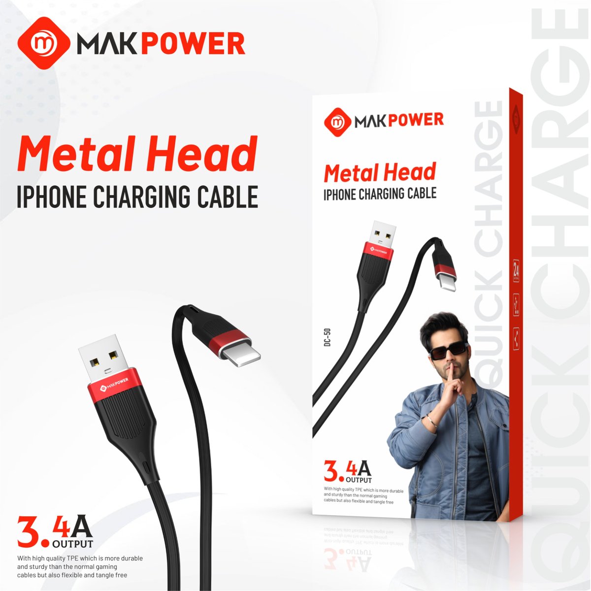 AccessoriesMak's tweet image. ᴀʀᴇ ʏᴏᴜ ʟᴏᴏᴋɪɴɢ ꜰᴏʀ ᴀ ʙᴇꜱᴛ Qᴜᴀʟɪᴛʏ ᴅᴀᴛᴀ-ᴄᴀʙʟᴇ ꜰᴏʀ ᴀᴘᴘʟᴇ ᴅᴇᴠɪᴄᴇꜱ. 
ᴛʀʏ Mak Power DC-50 with Lightning connector 
Find out more....
makpowerindia.com/product/mak-po…

#trending #iphonecable #IphoneDataCable #lightningcable #varundhawan