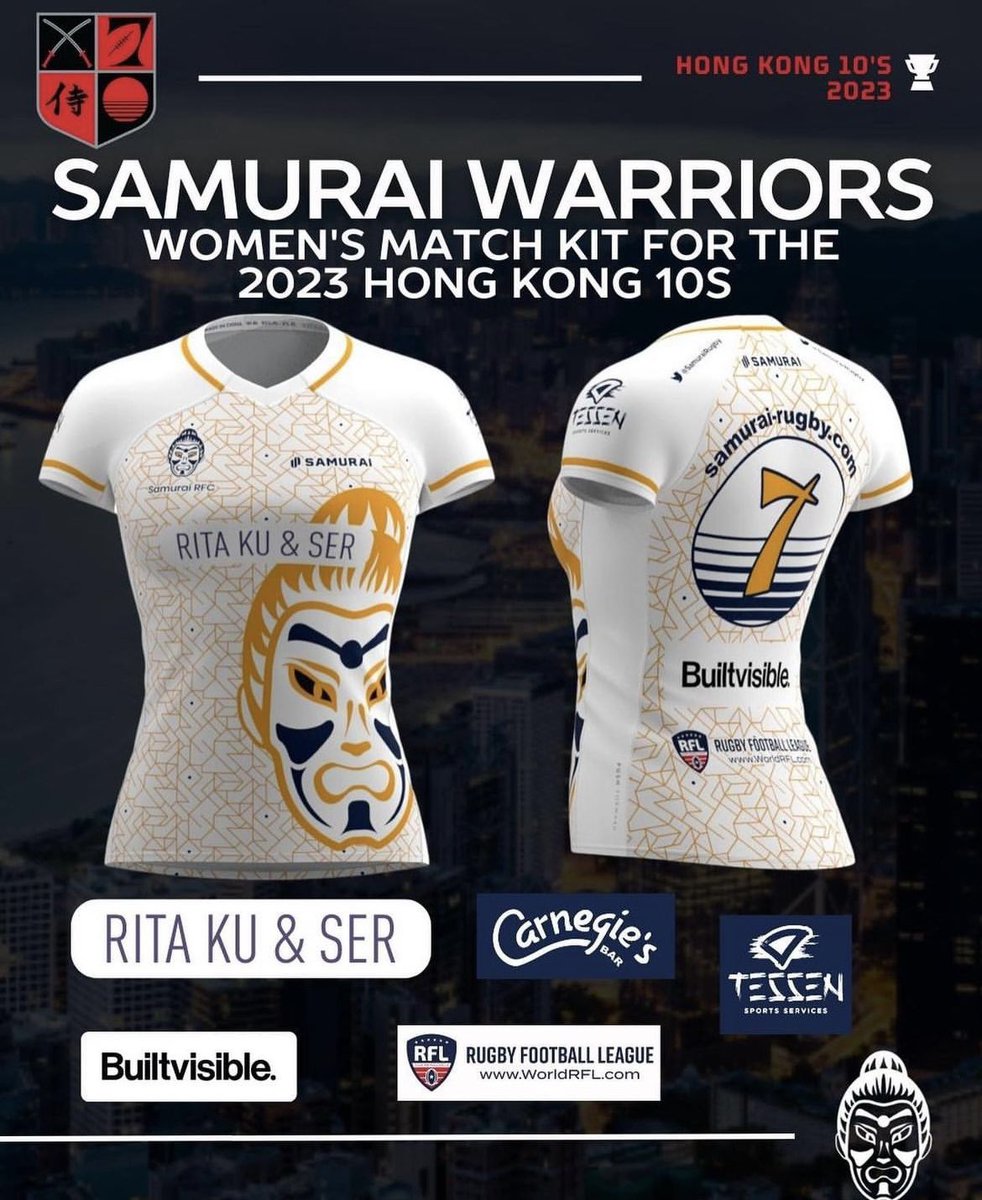 The worlds most iconic 10-a-side rugby tournament is here and so is our iconic #PerformexFabrics kit. All the best @SamuraiRugby #HK10s