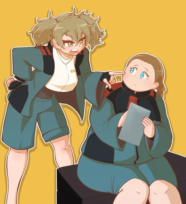 リリッケとレネ、生きろ #水星の魔女 