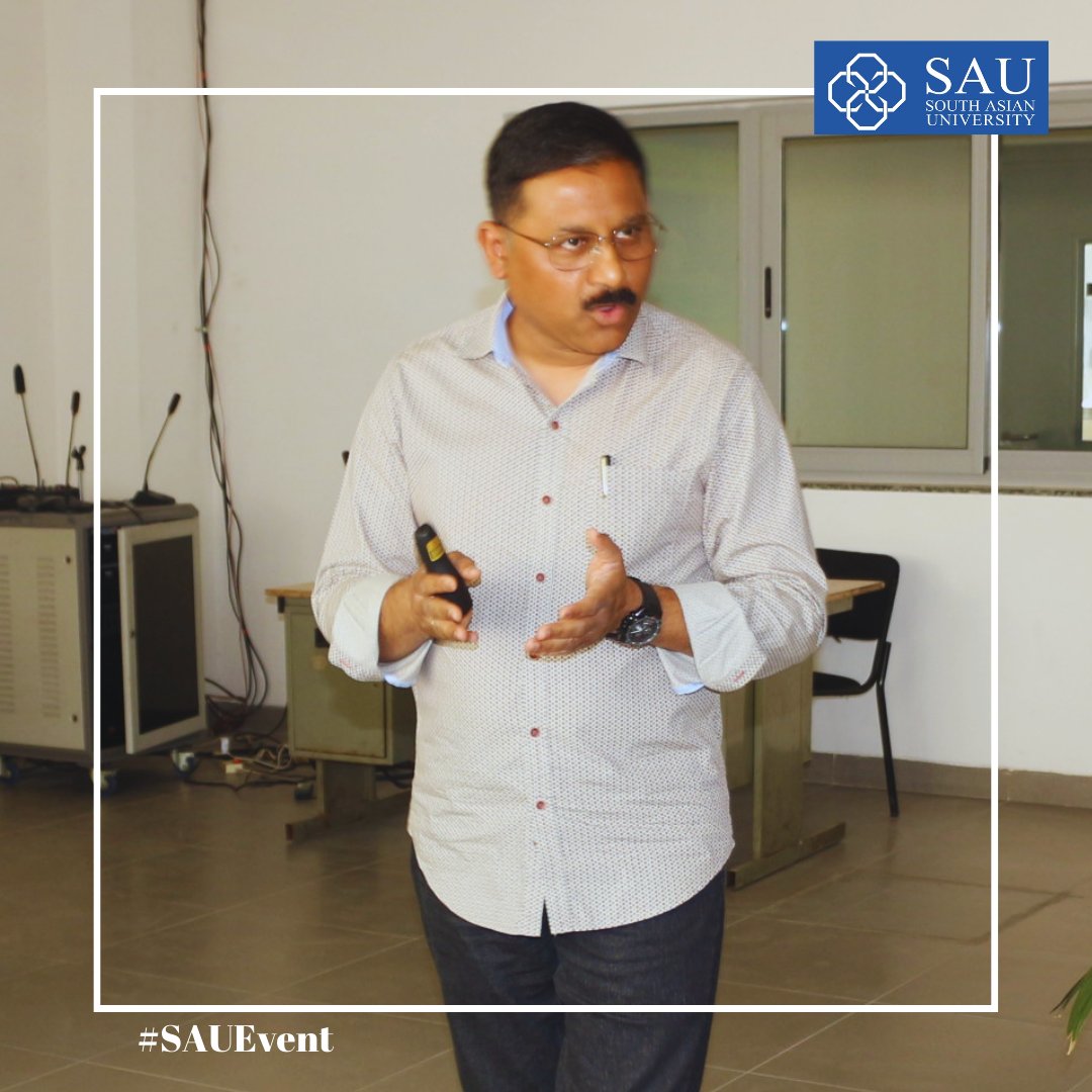 SouthAsianUni's tweet photo. A guest lecture by Mr. Aninda Bose, Executive Editor at Springer London, UK on "Elements of Scientific Publishing" was organized on 22 March 2023 by the Department of Mathematics, SAU. 

#SAUEvent #KnowledgeWIthoutBorders #SAARC #SAU #SouthAsia #Springer https://t.co/z985BC0w1j