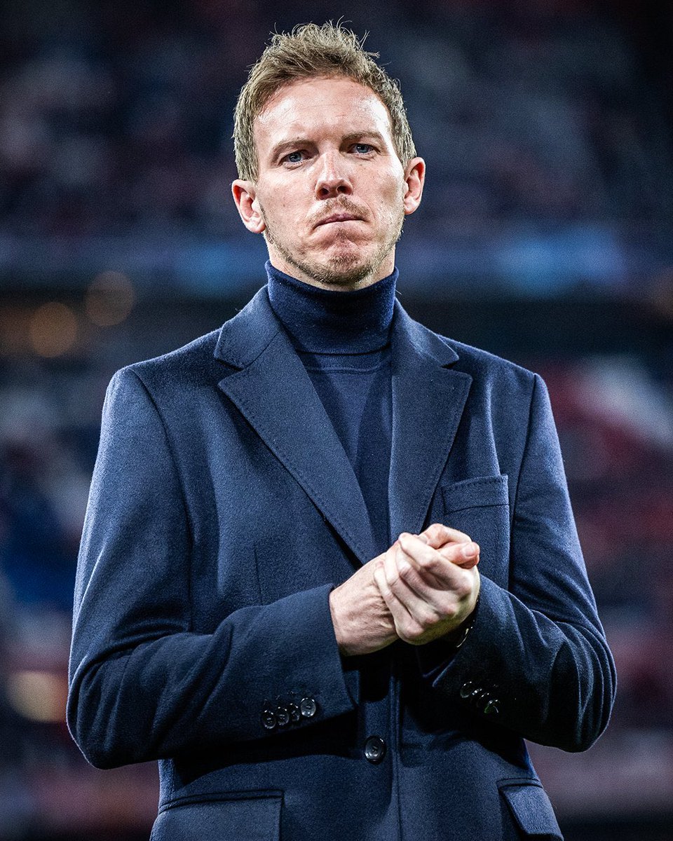 OnlyGoals_UG's tweet photo. Julian Nagelsmann’s record as Bayern coach:

84 games: 60 W, 14 D, 10 L
71.4% win percentage
1 Bundesliga title
2 German Super Cups
8/8 wins in UCL this season.

His only crime was that Thomas Tuchel is just too good a manager not to have.
Bayern knew he can make them great https://t.co/pnlcXhvJK2