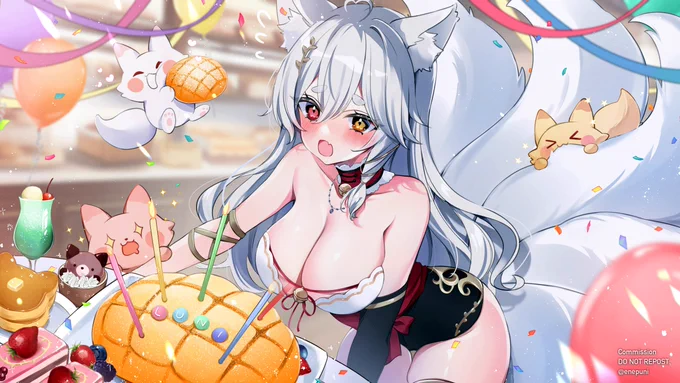 食べちゃだめ～～#Commission 