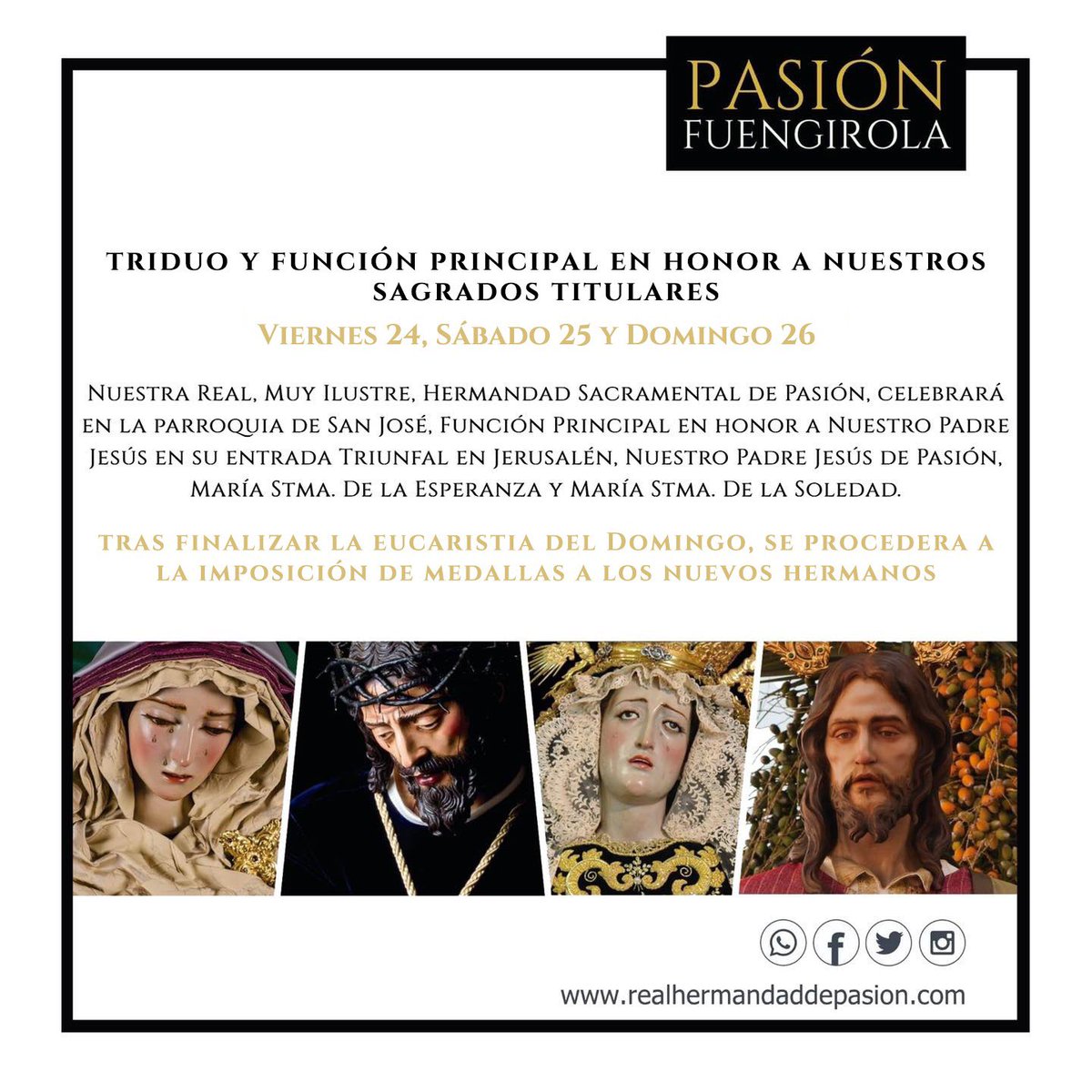 Real Hermandad de Pasión tweet media