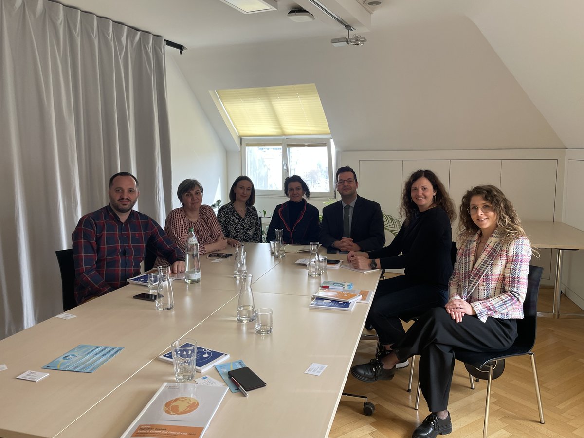 MIGREC_SRB's tweet photo. On March 24, 2023, members of the MIGREC team visited the @ICMPD  in Vienna. https://t.co/MXL7RNFtHF
