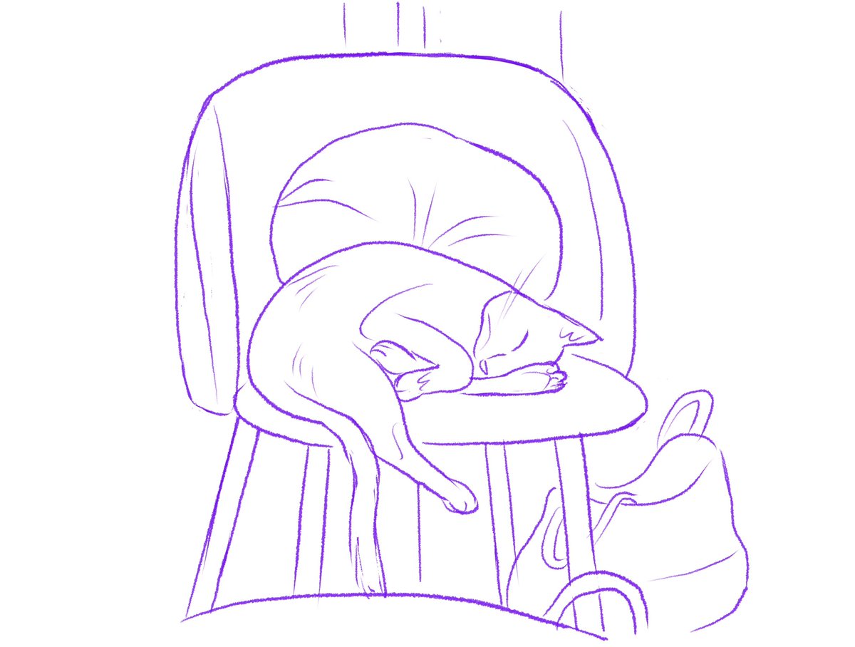 Kate reading, Lucian sleeping