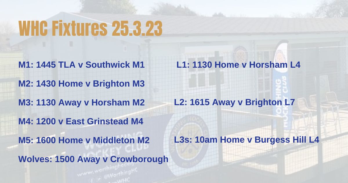 It's game day and the penultimate matches of the season for many of our teams. #WeAreWHC 💛💙