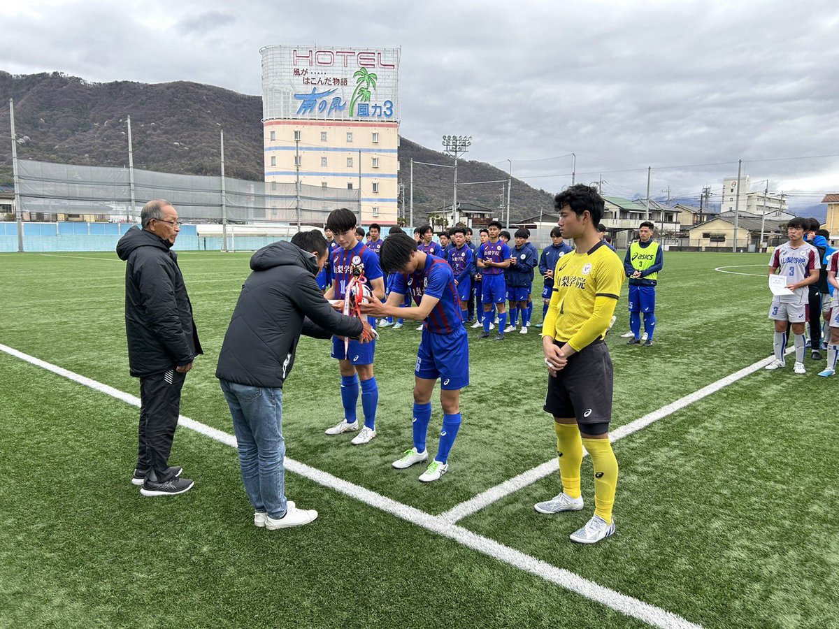 【公式】山梨学院高等学校サッカー部 on X: 【公式】山梨学院高等学校サッカー部 on X: