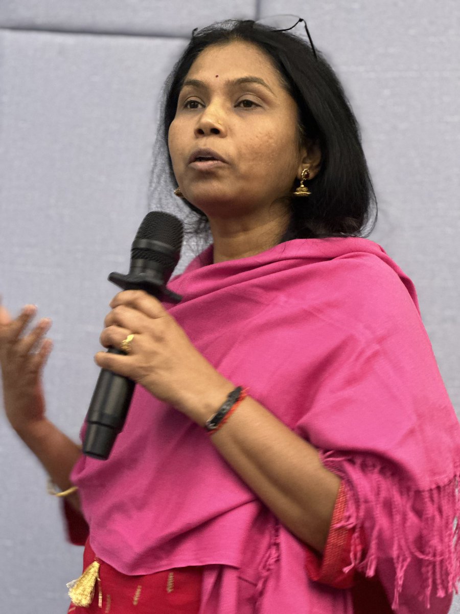 ARROW_Women's tweet image. ARROW’s Deputy ED @RSAIJYOTHI making an intervention at the #APPFSD2023 Townhall for #DevelopmentJustice. #APFSD2023 #PeoplesForum2023