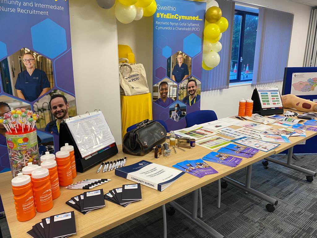 CV_UHB's tweet image. We are ready!🤩

If you would like to learn more about the roles available in Primary and Community Care, come down and visit us today at our Recruitment Event at Woodland House, Maes-y-Coed Road.🧑‍⚕️

⏰10am - 2pm⏰

#InOurCommunity