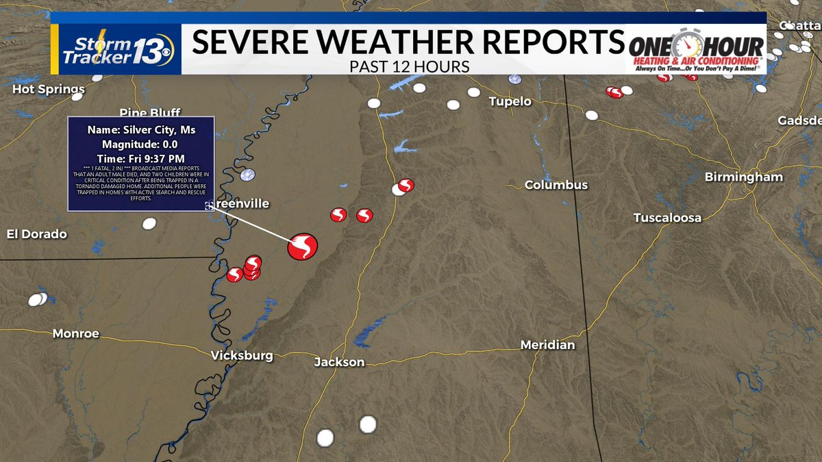 hannahrahner's tweet photo. A terrible situation unfolded last night as a powerful tornado flattened several towns in central Mississippi. #PrayForRollingFork #PrayForMississippi https://t.co/BiETaldJGf
