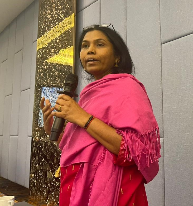 AP_RCEM's tweet image. #HappeningNow: #APPFSD2023 participants share in the Townhall Meeting their insights and ideas on how APRCEM can reinforce its role and strengthen its work in advancing #DevelopmentJustice. 

#PeoplesForum2023
#PropleOverProfit