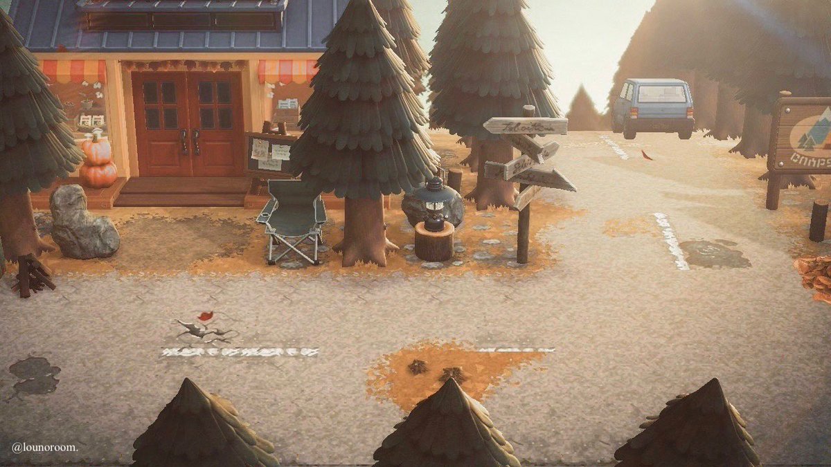 lounoroom's tweet photo. Sabots load 🚙🌲🌲

#AnimalCrossing #ACNH #あつ森 https://t.co/8wtGPQkvYP