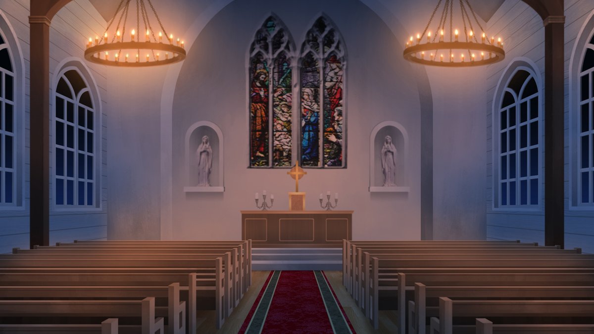 ToombsKory's tweet photo. The perfect place to confess your naughty sins. BG was completed by gin-1994 for LVN Fake News. #gamedev #indiedev #indiegame #visualnovel #visualnovelmaker #vnmaker #screenshotsaturday https://t.co/jmZwxmLztb