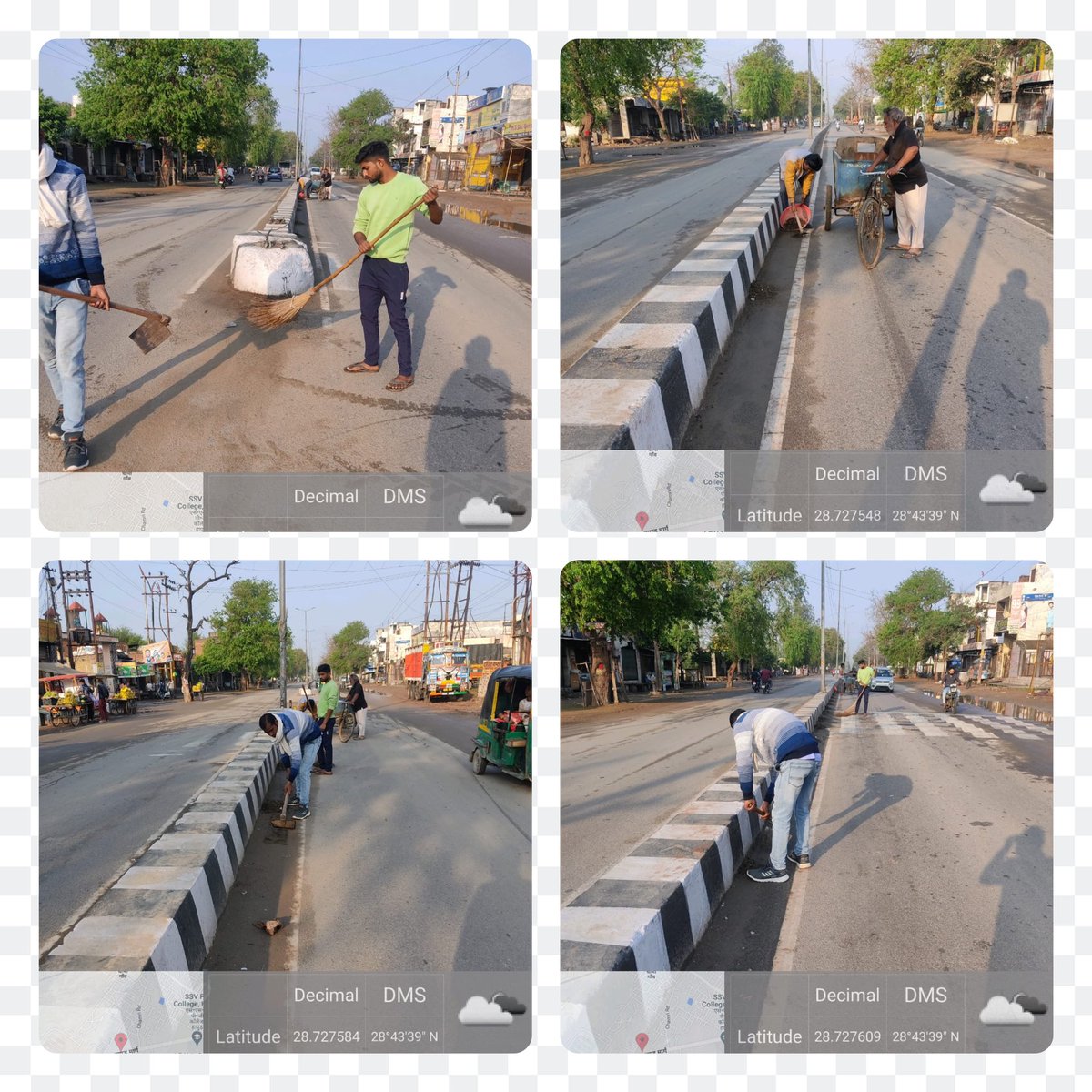 nagarpphapur's tweet photo. ULB Code- 800737

हर कोने से कूड़ा निकालना है, हापुड़ को स्वच्छ और समृद्ध बनाना है।

नगर पालिका परिषद, हापुड़ के सफाई मित्रों द्वारा रोड के डिवाइडरों पर सफ़ाई कार्य किया गया ।

#ITC_mission_sunhara_Kal
#10Tak 
@SwachhBharatGov @SwachSurvekshan 
@aksharmaBharat @NagarVikasUP https://t.co/H5hkmNKBD9