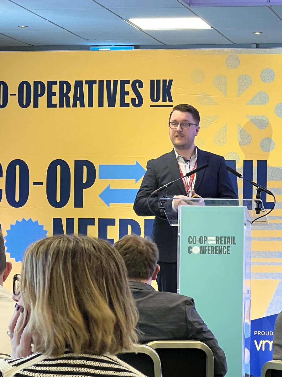 MarkCoxJsy's tweet photo. Thought provoking and very interesting insight from Dan Gillet @fromIGD this morning @CooperativesUK #retailconference https://t.co/E0WCwPaeKq