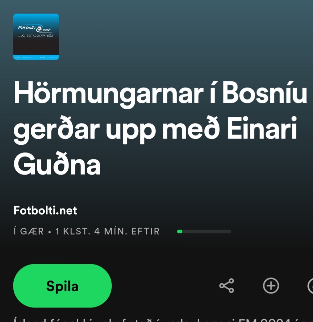 Í smá stund hélt ég að fótbolti.net væri búinn að færa sig yfir í allt aðra gerð hlaðvarps.